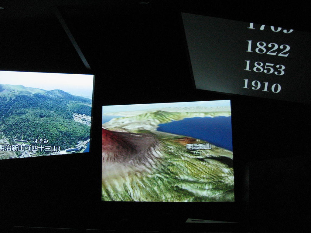 洞爺湖ビジターセンター
3つのスクリーンを駆使しての映像。
キーワード: 胆振エリア